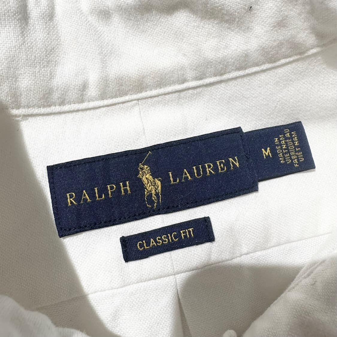 폴로 랄프로렌 클래식핏 셔츠 화이트 상품이미지4