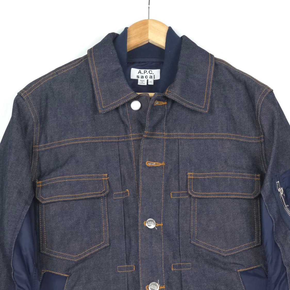 [XS] 아페쎄 x 사카이 데님 트러커자켓 상품이미지2