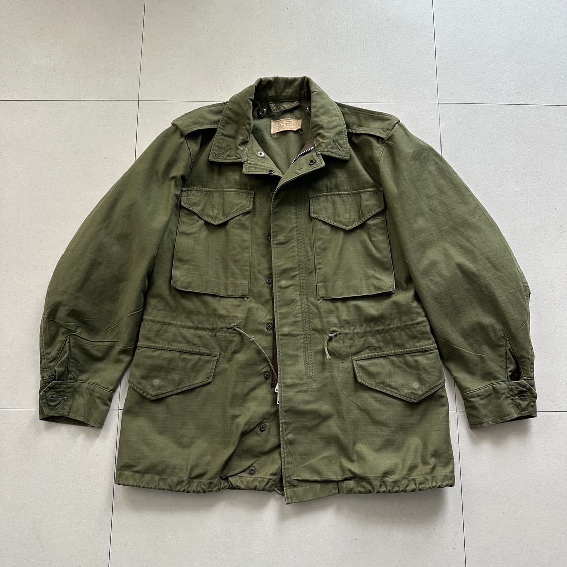 50s 미군 M51 필드 자켓 OG107 숏스몰(S/S)  상품이미지1