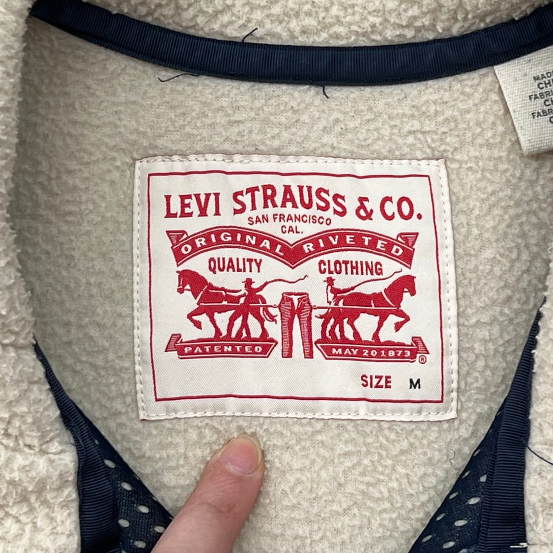 리바이스 원포켓 뽀글이 베스트 r2445 상품이미지6