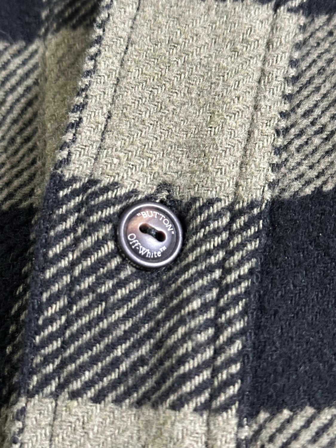 21FW OFF-WHITE 애로우 스티치 플란넬 셔츠 상품이미지5