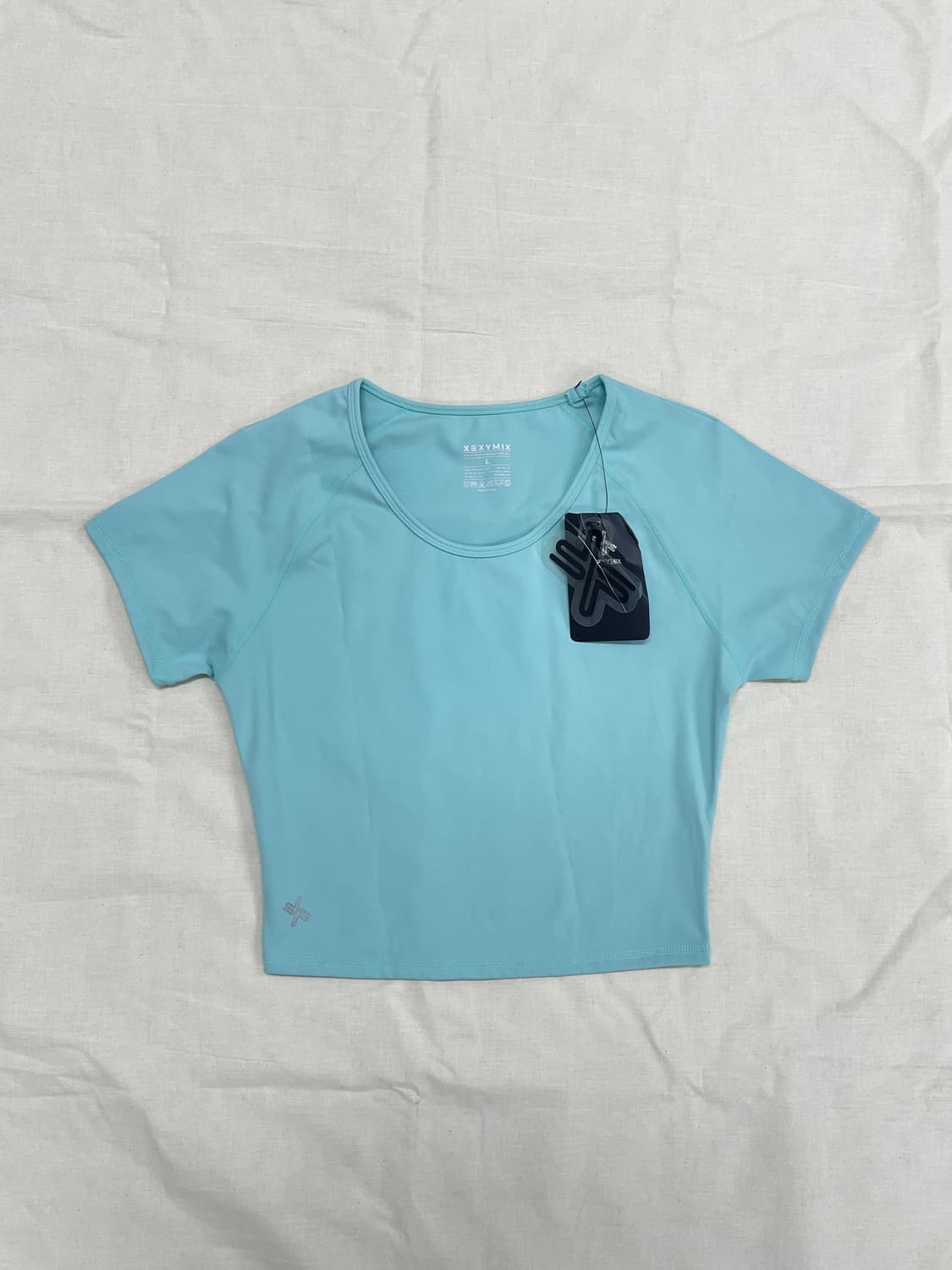 [L] 젝시믹스 크롭 기능성 반팔 티셔츠  상품이미지1