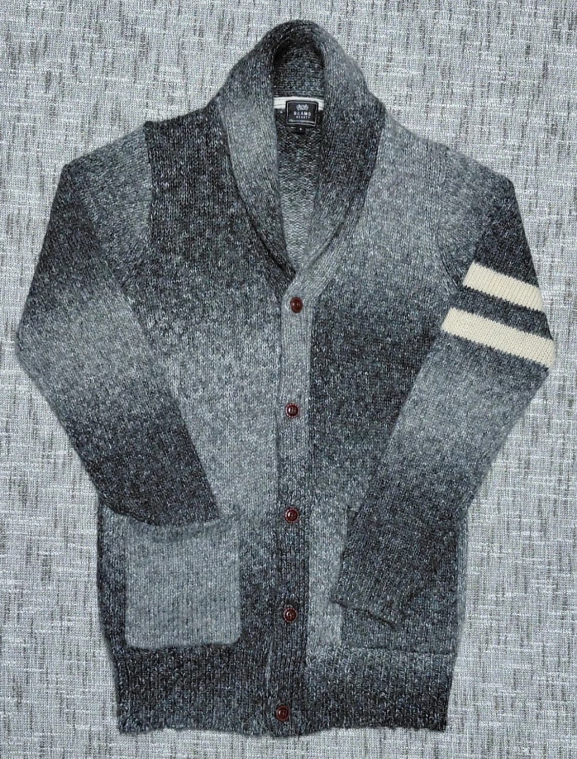 BEAMS HEART 울 가디건 (S) 남여공용 상품이미지1