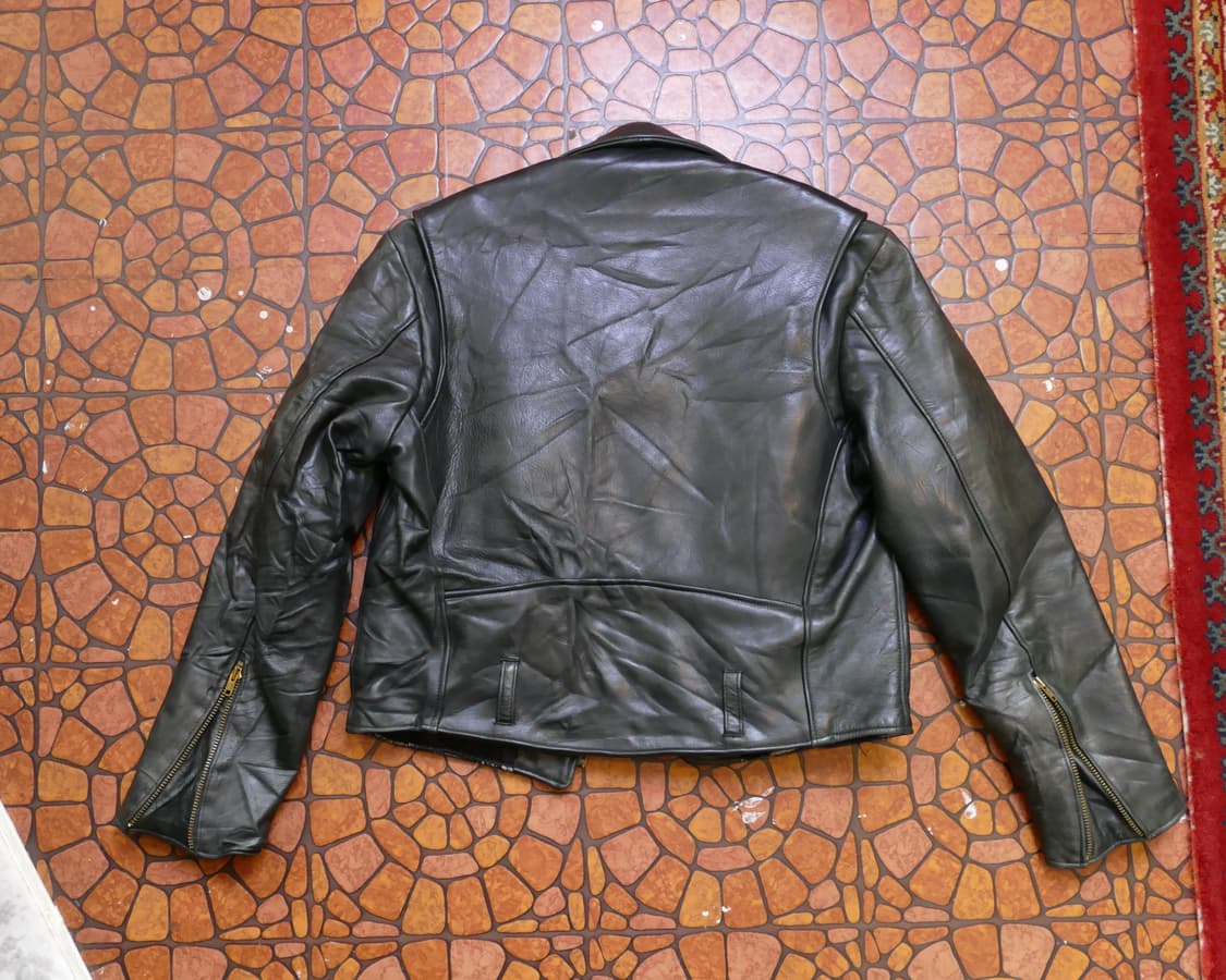 [L] USA 빈티지 Harley-Davidson 더블 라이더 레더 자켓 상품이미지2