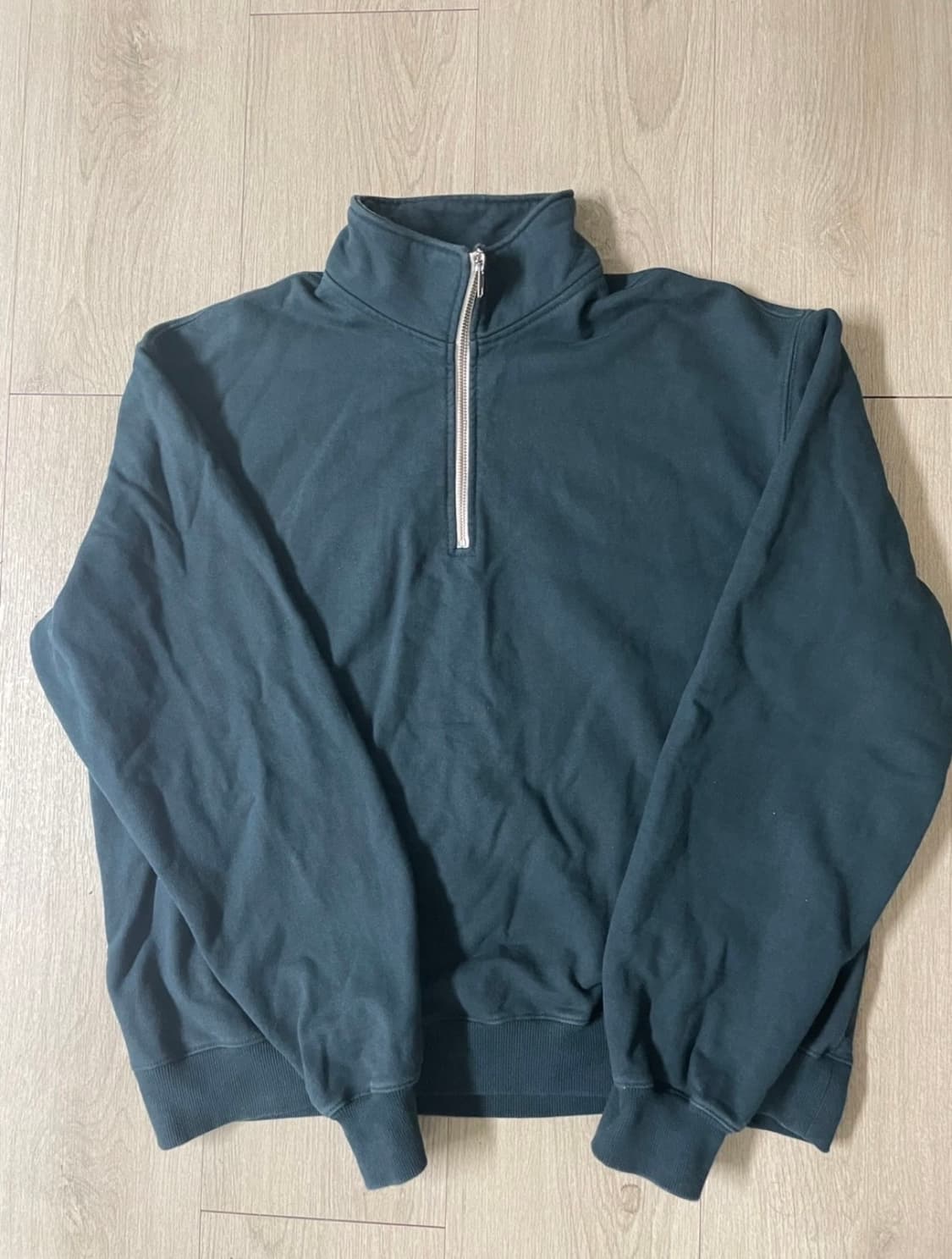 [2] 슬릭앤이지 하프집업 맨투맨 상품이미지1