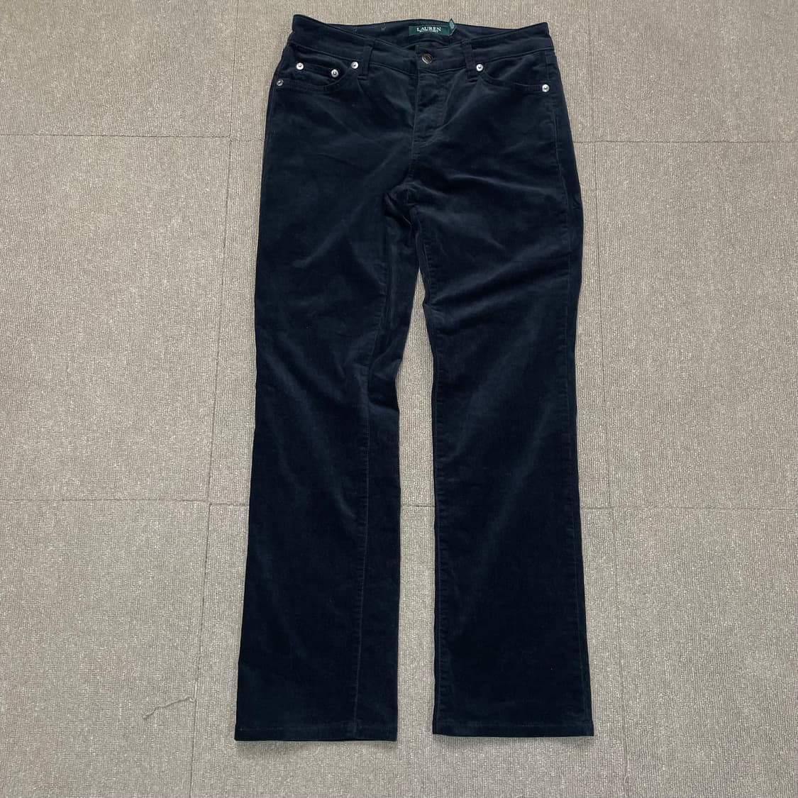 polo 랄프로렌 로렌 코듀로이 우먼스 스트레이트 팬츠  상품이미지1