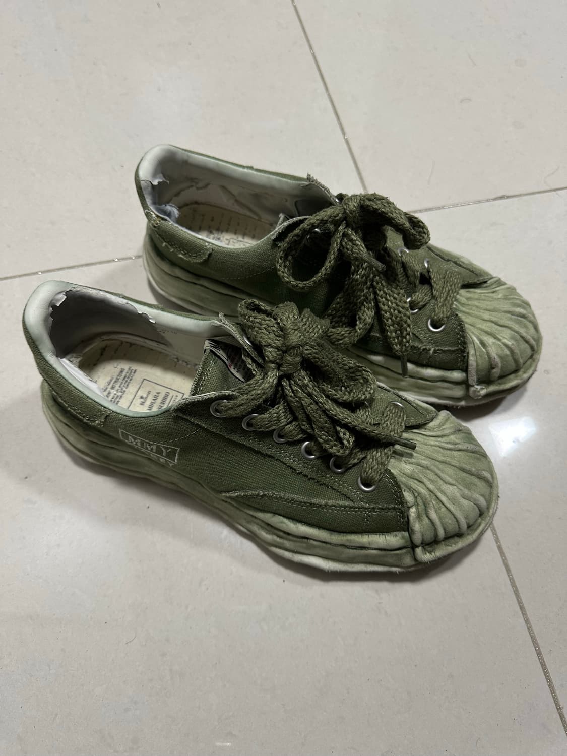 메종 미하라 야스히로 블레이키 카키 상품이미지1