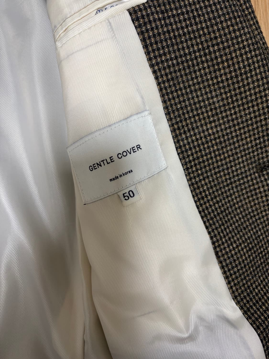 체크블레이져 상품이미지3