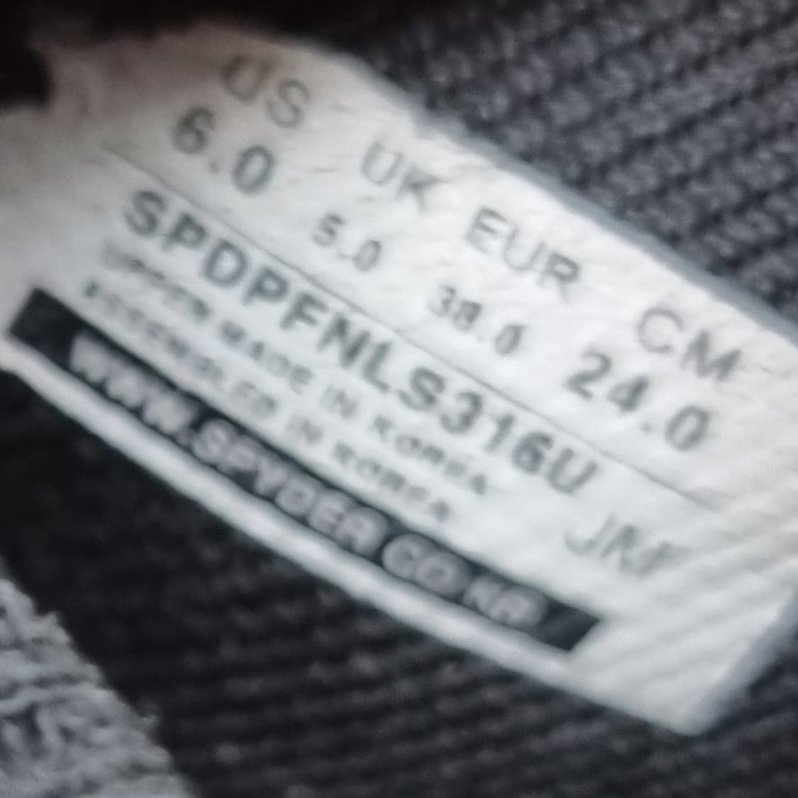 스파이더 여성슬립온 240 상품이미지6