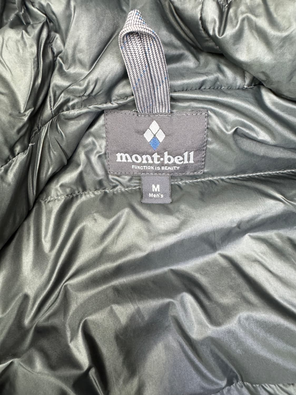 몽벨 MONTBELL 로건 헤비다운 패딩 다크그린 M 상품이미지5