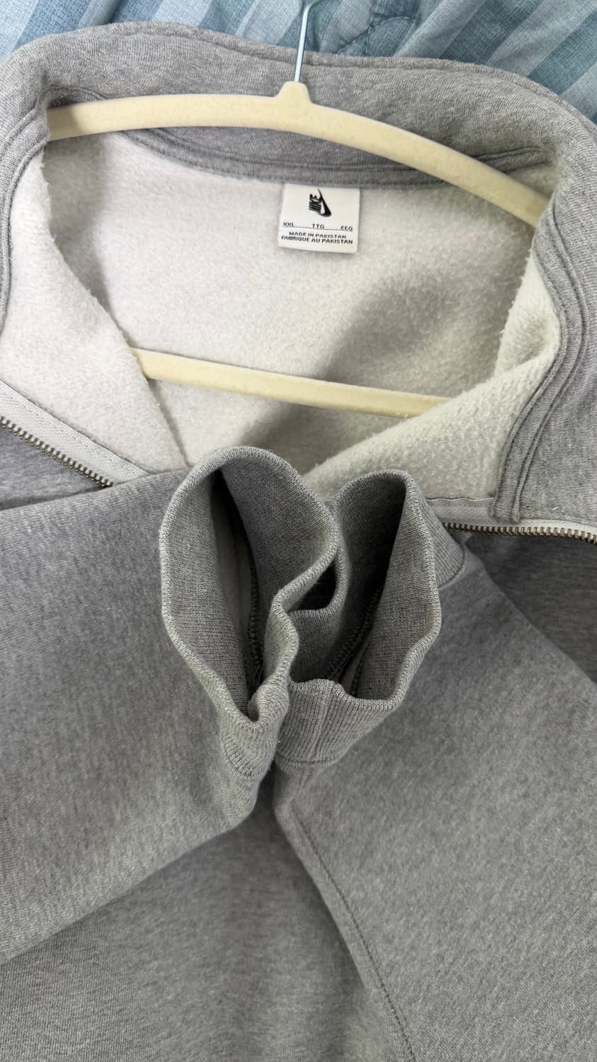 나이키 솔로 스우시 하프집업 회색 XXL 상품이미지4