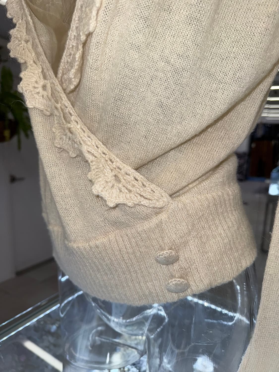 crochet wrap knit 상품이미지3