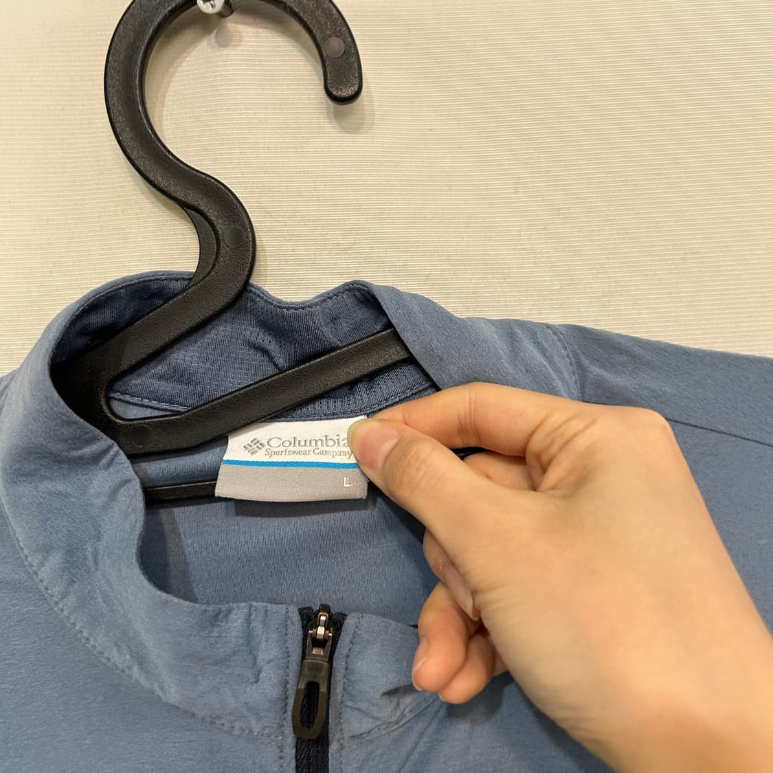 컬럼비아 남성 반집업 티셔츠 100 상품이미지2