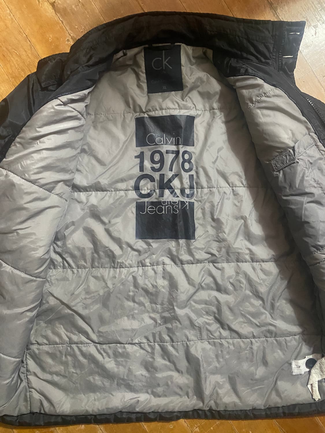 캘빈클라인  간절기 블랙 자켓 XL (105) 상품이미지4