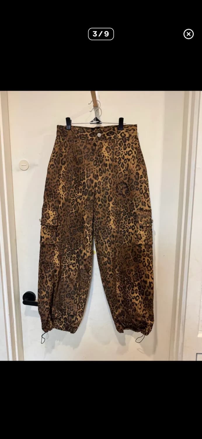 더미스테리어스호텔 레오파드 카고팬츠 상품이미지3