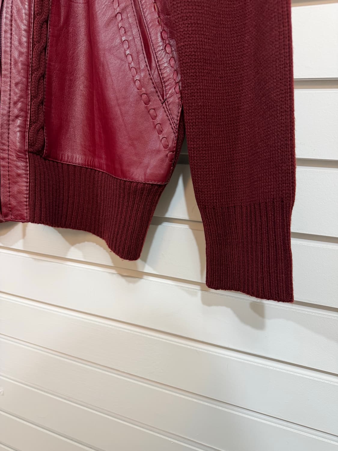 TORRAS 레더 니트 자켓 (Made In Spain)  상품이미지4