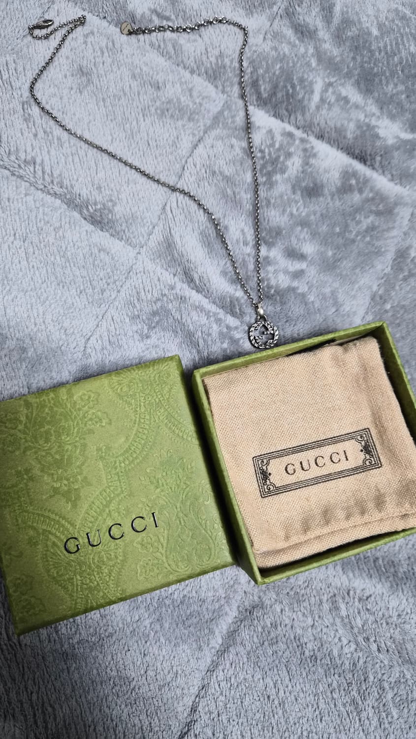 구찌 인터로킹 목걸이 상품이미지1