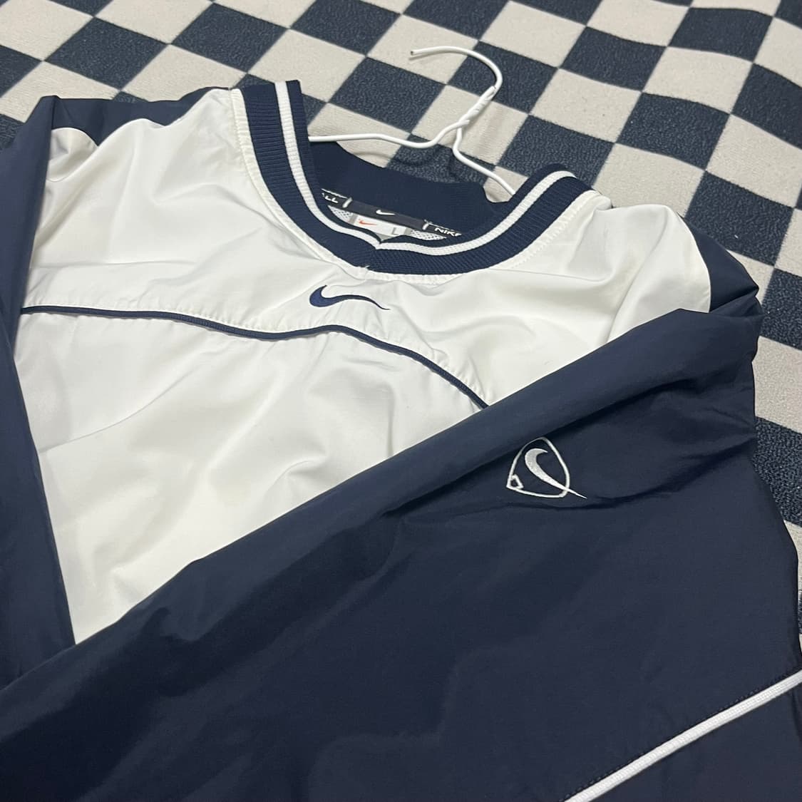 빈티지 나이키 나일론 바람막이 풀오버 윈드브레이커 L 상품이미지5