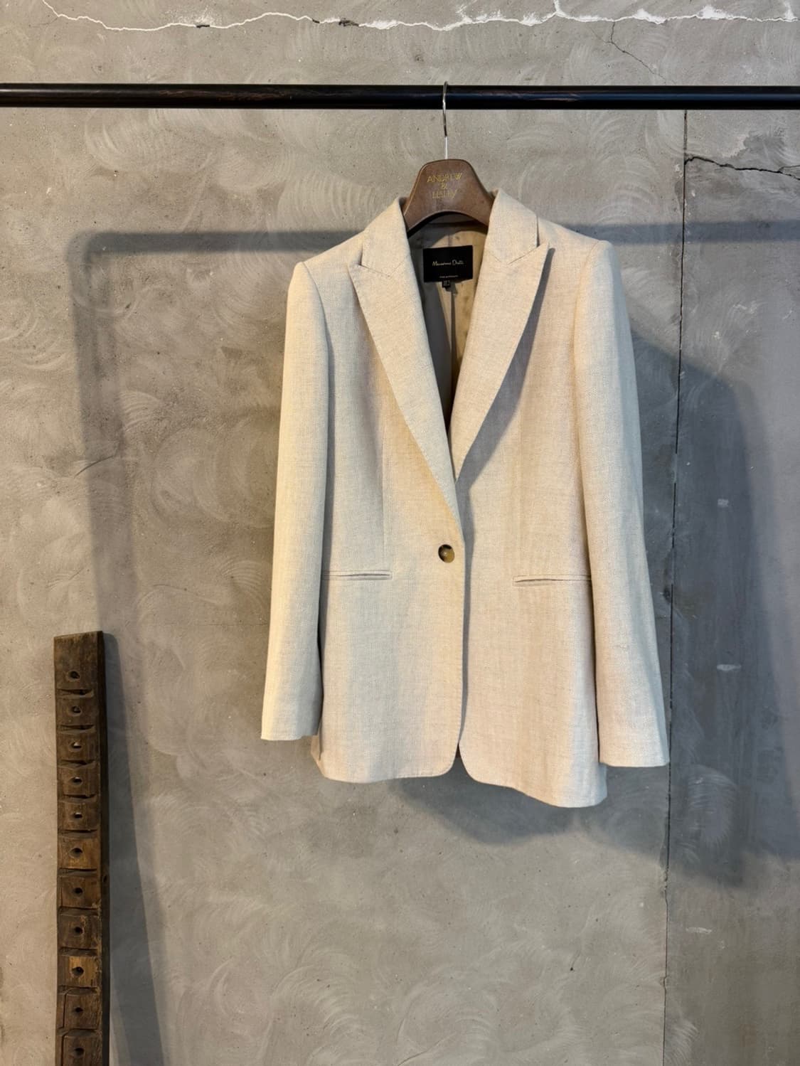 마시모두티 리넨 테일러드 자켓 55 상품이미지1