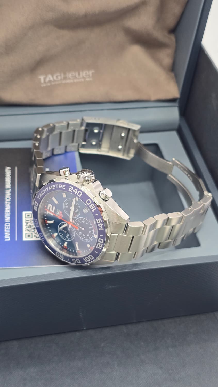 태그호이어 포뮬러1 크로노 청판 24년 10월 쿼츠 시계 상품이미지8