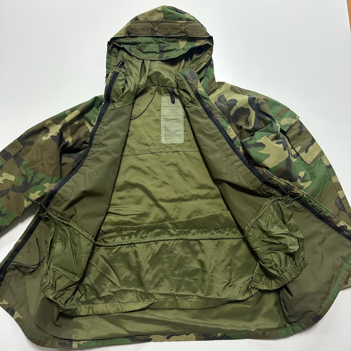 미군 M-65 카모 파카 (Woodland Camo / Medium Re 상품이미지2
