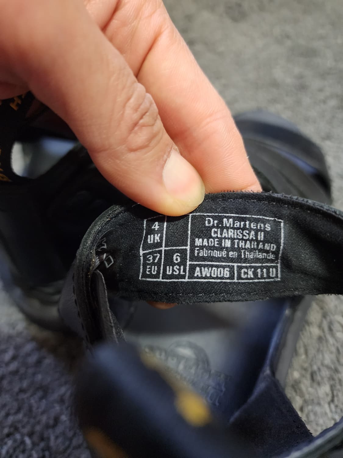 여성 닥터마틴 클라리사 EU37사이즈  상품이미지2