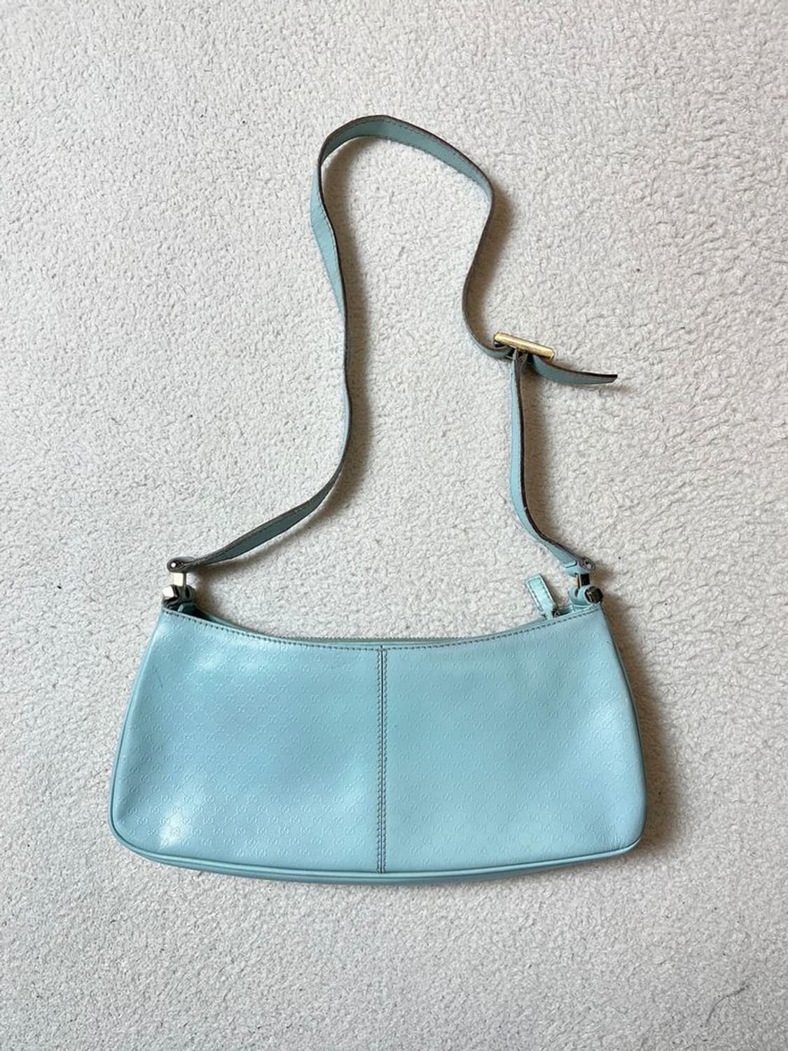 구찌 GUCCI 00's 엠보 GG 패턴 미니 숄더백 Q1261 상품이미지1