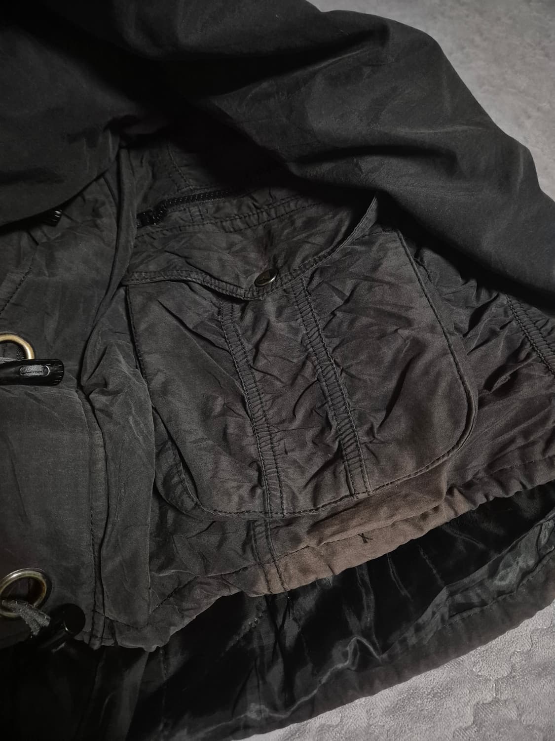 00s Air Walk 셔링 디테일 자켓 XXL 상품이미지6