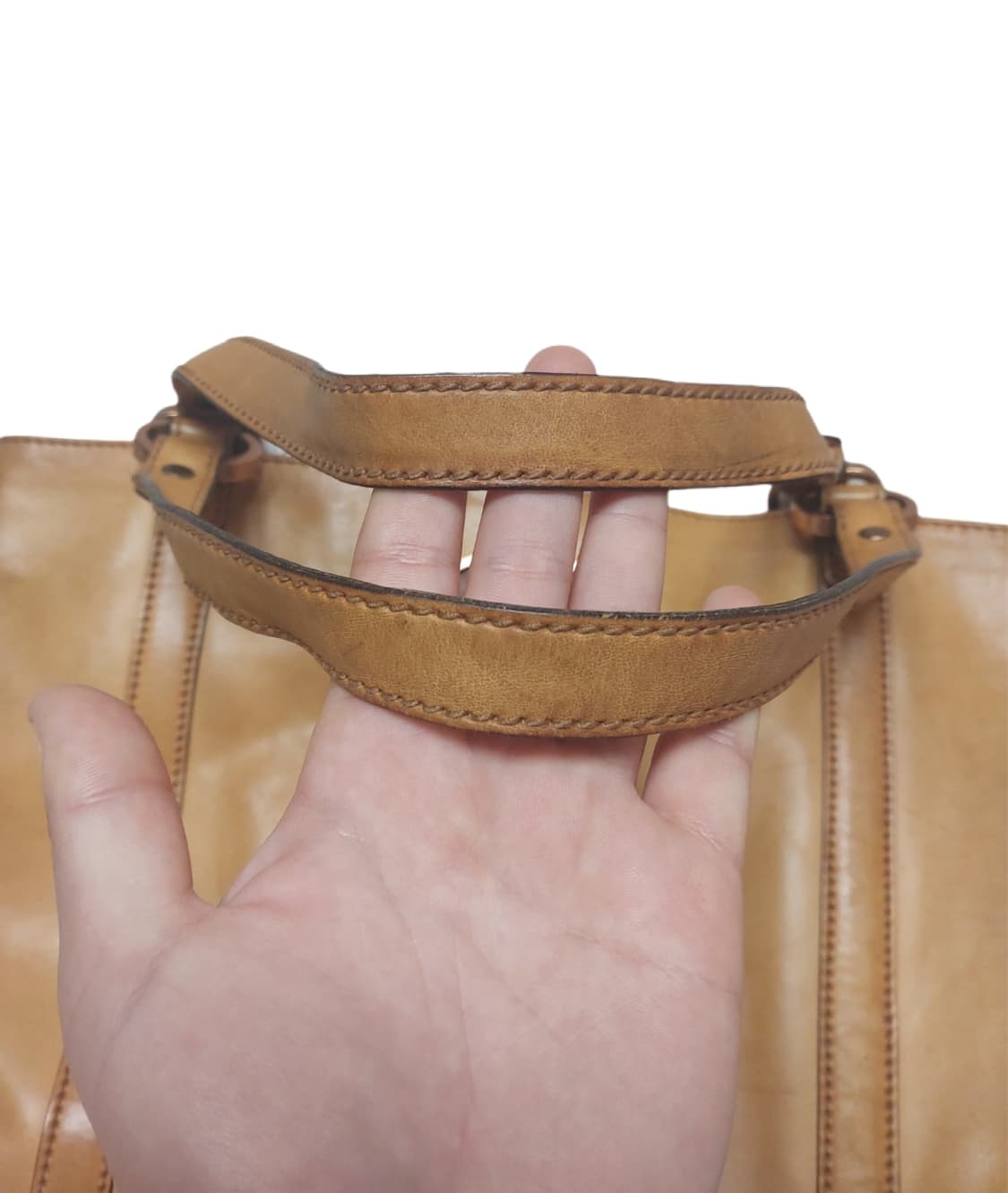 구찌 빈티지 레더 호보 숄더백 (정품) 상품이미지5