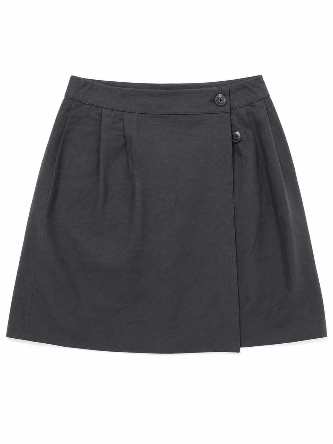 Ouro 블랙 랩 스커트 M 상품이미지1