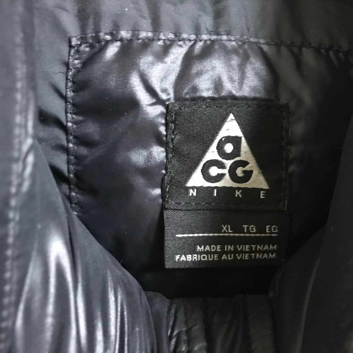 나이키 acg 검정 조끼패딩점퍼 상품이미지4