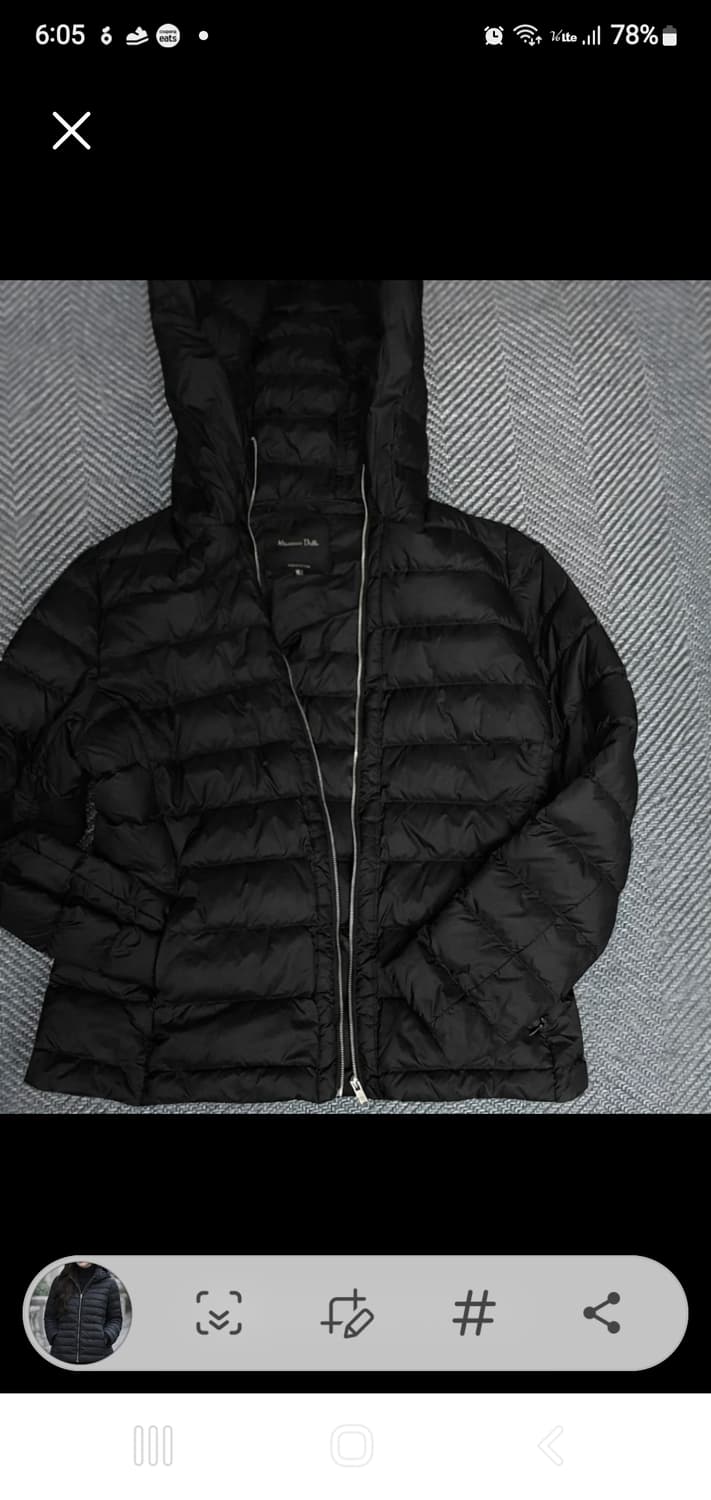 마시모두띠 숏패딩 새상품 L 상품이미지2