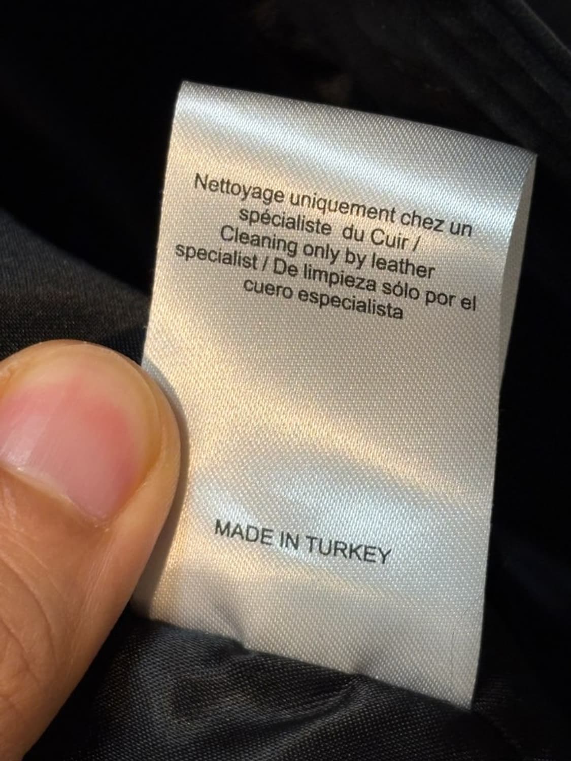 산드로(Sandro) A1 리얼 레더 스웨이드 가죽 봄버 자켓 상품이미지8