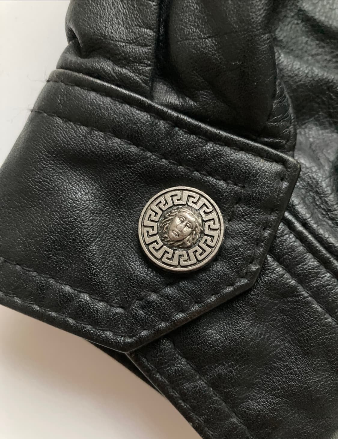 베르사체 레더자켓 L 상품이미지8