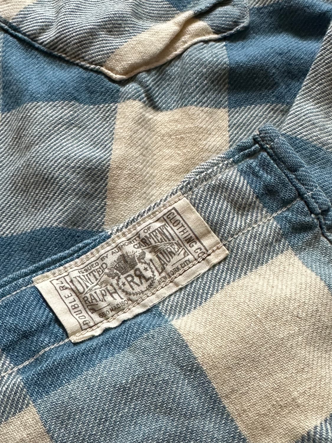 RRL 트윌 웨스턴 셔츠 새상품 M사이즈 상품이미지6