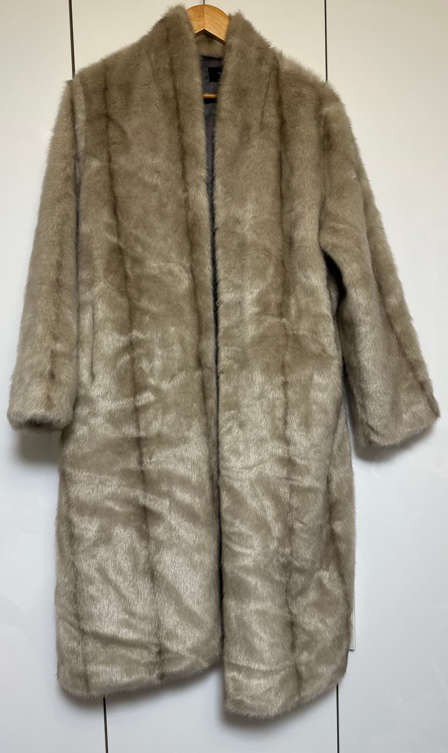 페이크퍼 하프 코트 상품이미지1