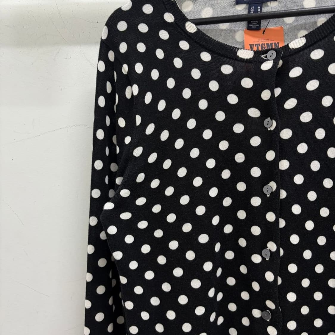 lands end 도트 가디건+반팔 set 상품이미지7