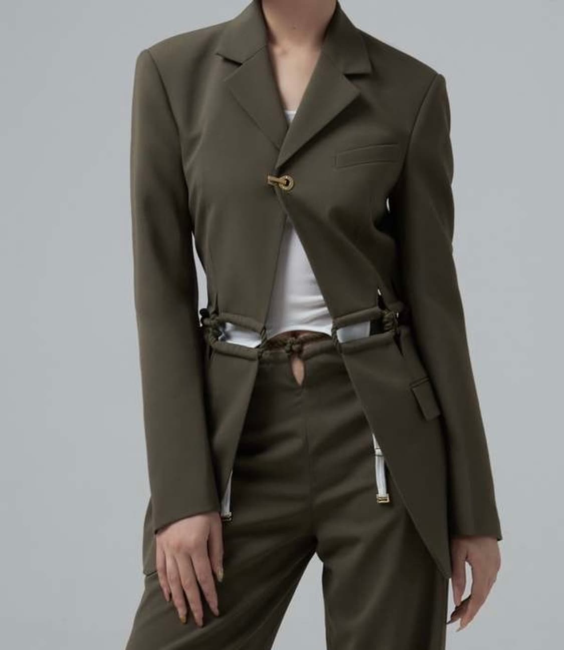 Dion Lee 디온 리 그린 로프 블레이저 XS 상품이미지1