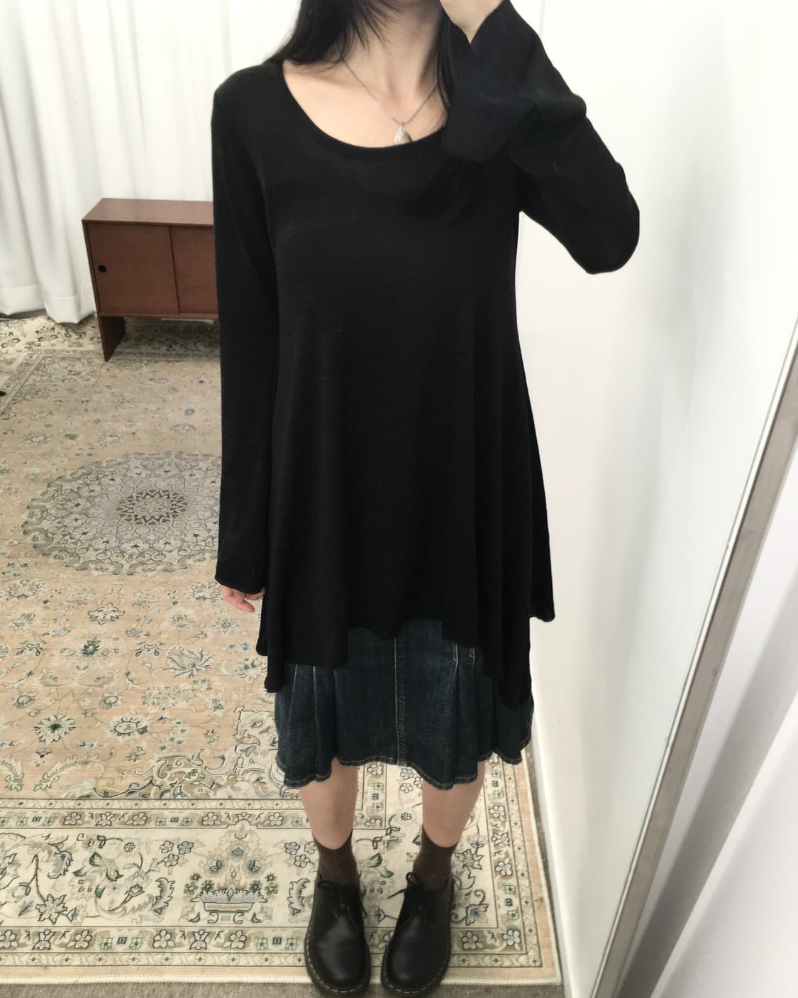 블랙 플레어 롱슬리브 상품이미지2