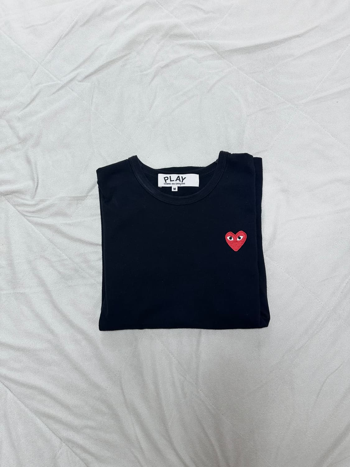 꼼데가르송 플레이 블랙 티셔츠 상품이미지2