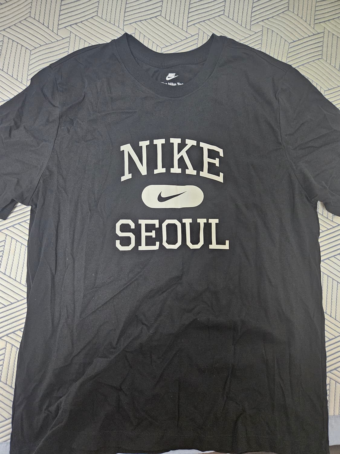 나이키 서울 블랙 반팔 티셔츠 2xl 상품이미지1