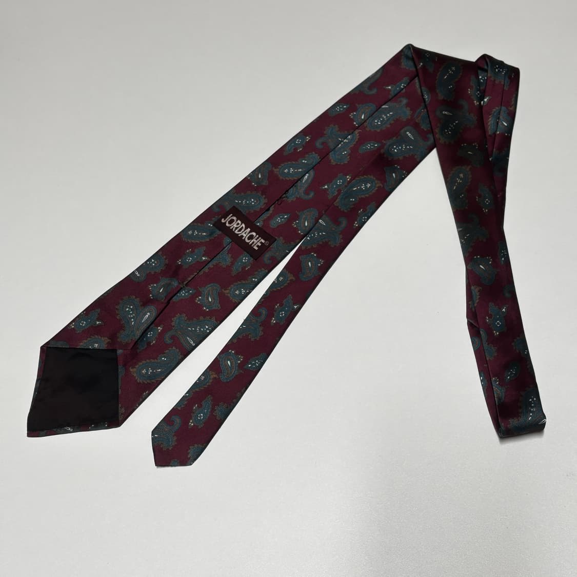 빈티지 와인 페이즐리 넥타이 상품이미지3