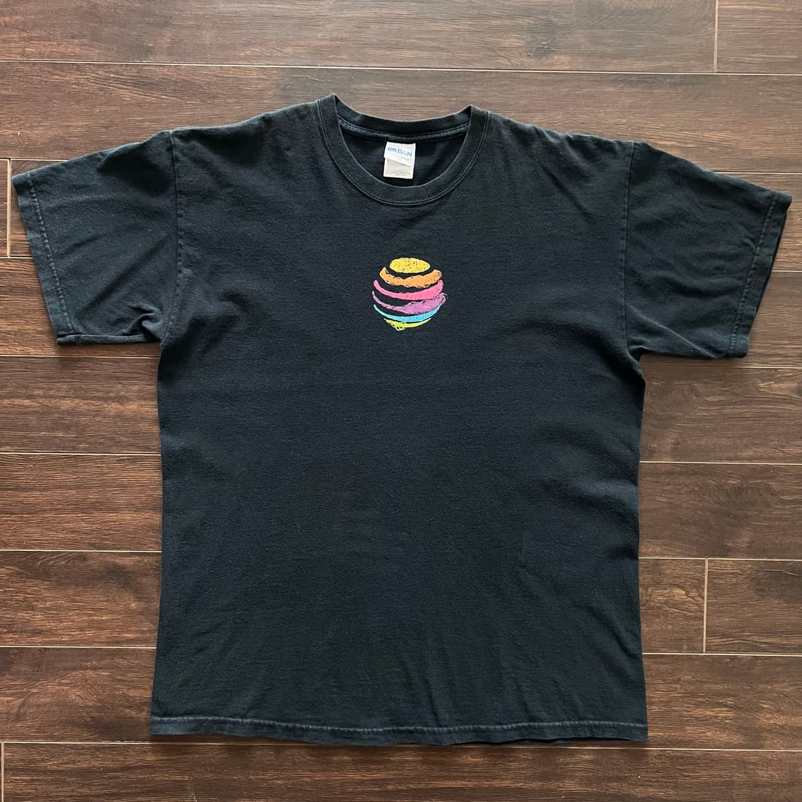 [L] 미국 빈티지 AT&T 애플 프로모션 티셔츠 상품이미지1
