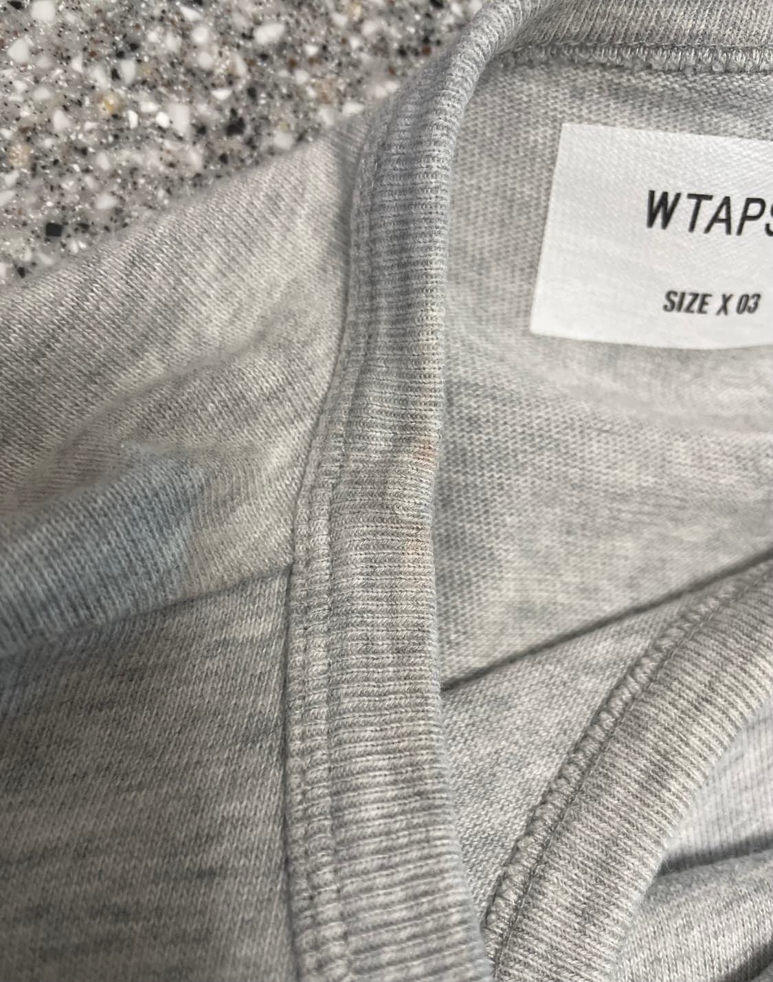 더블탭스 반팔 티셔츠 컬러 헤더그레이 사이즈 3 상품이미지8