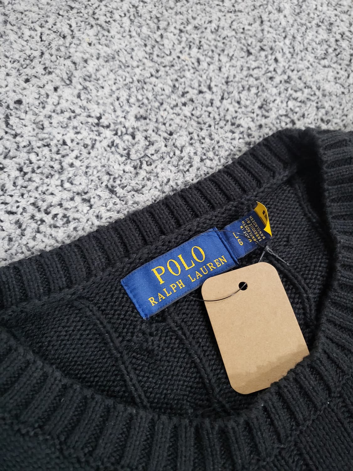 폴로 정품 케이블 니트 상품이미지3
