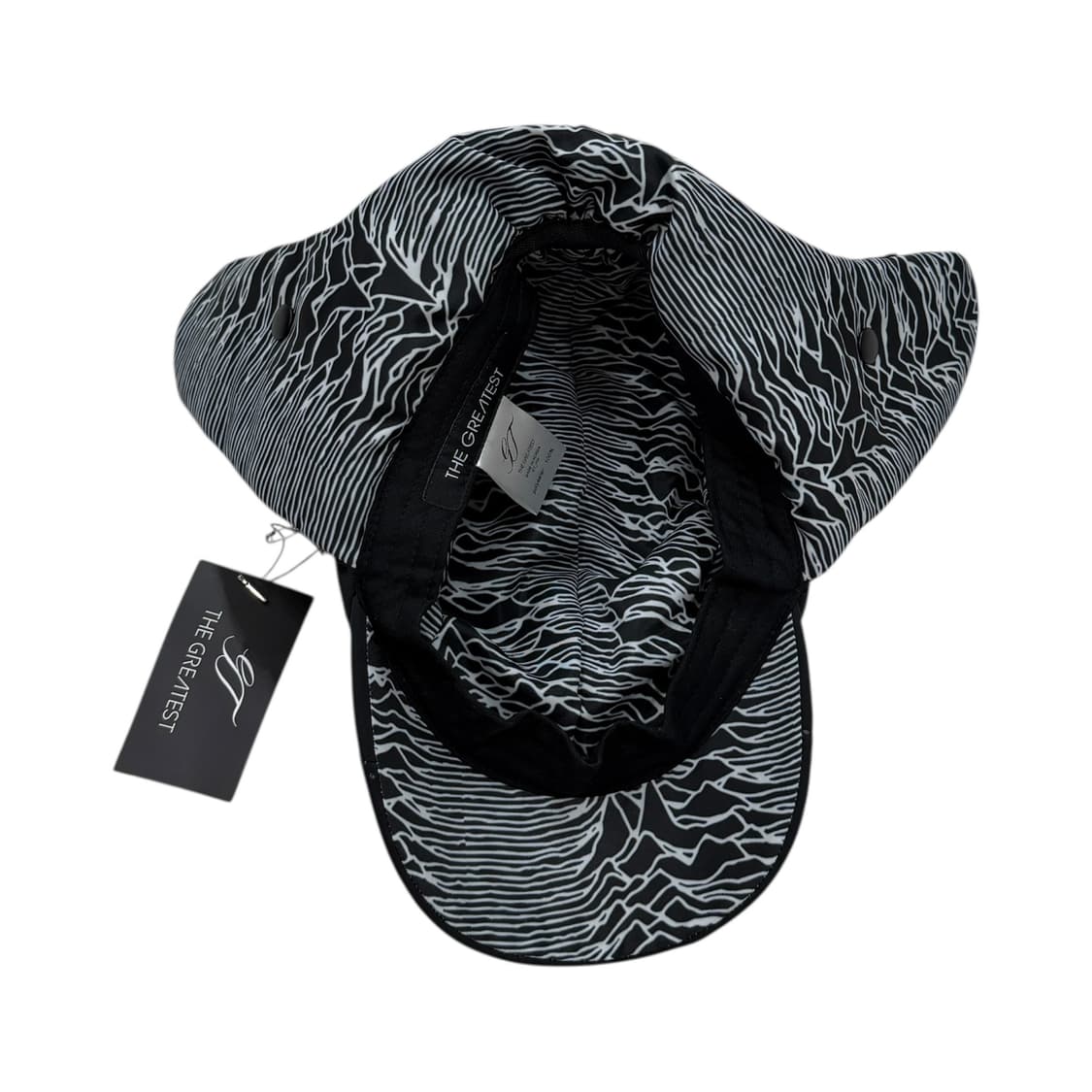 더그레이티스트 푸퍼 패딩 트루퍼햇 귀도리 군밤 모자 블랙 상품이미지4