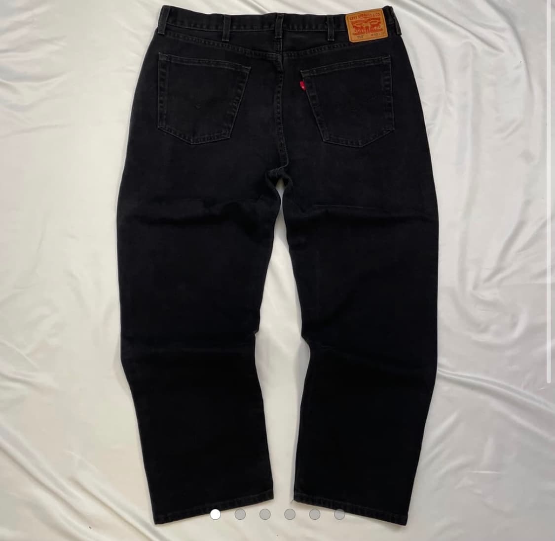 [40x30] 10s 리바이스 550 베이지탭 블랙 상품이미지1