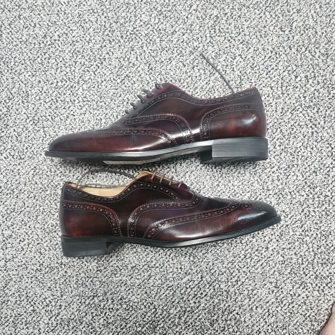 [260] Mook 소가죽 남성 윙팁 구두 상품이미지3