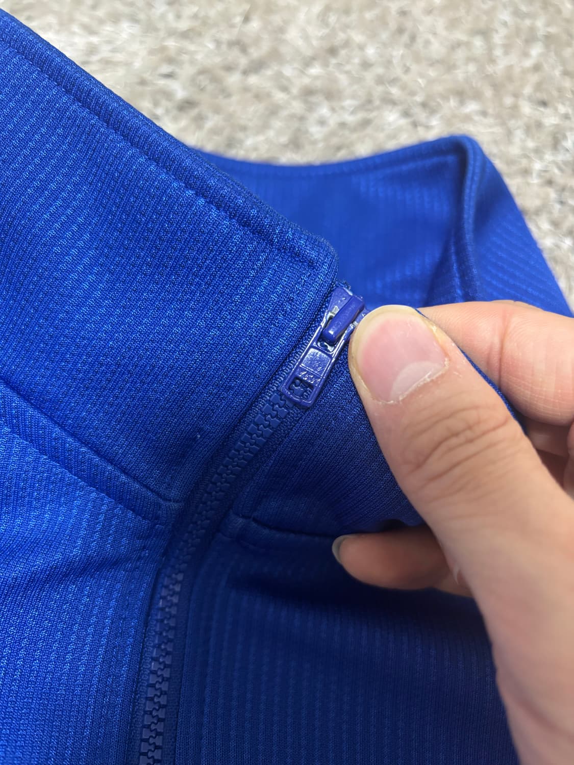 일제 아식스 반집업 저지 사이즈 105 상품이미지4