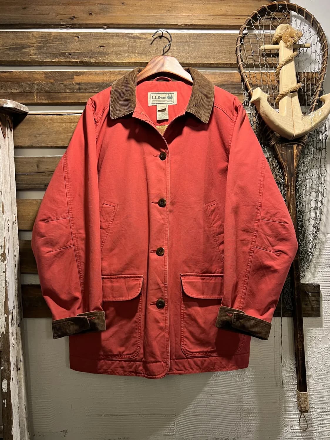 [L]L.L.Bean 엘엘빈 브릭레드 퀼팅 헌팅 자켓 상품이미지1